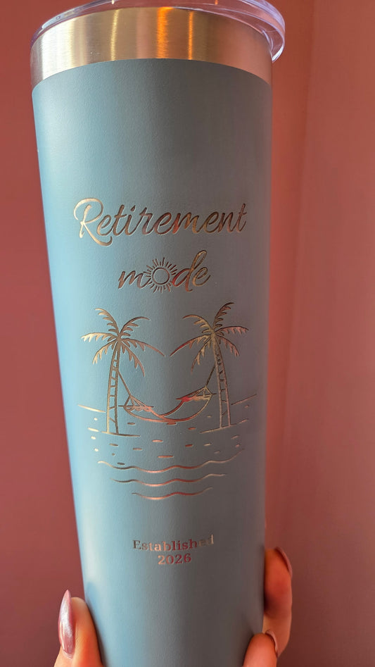 Personalized 20oz Skinny Tumbler